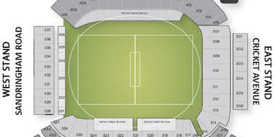 지도 Eden park Auckland